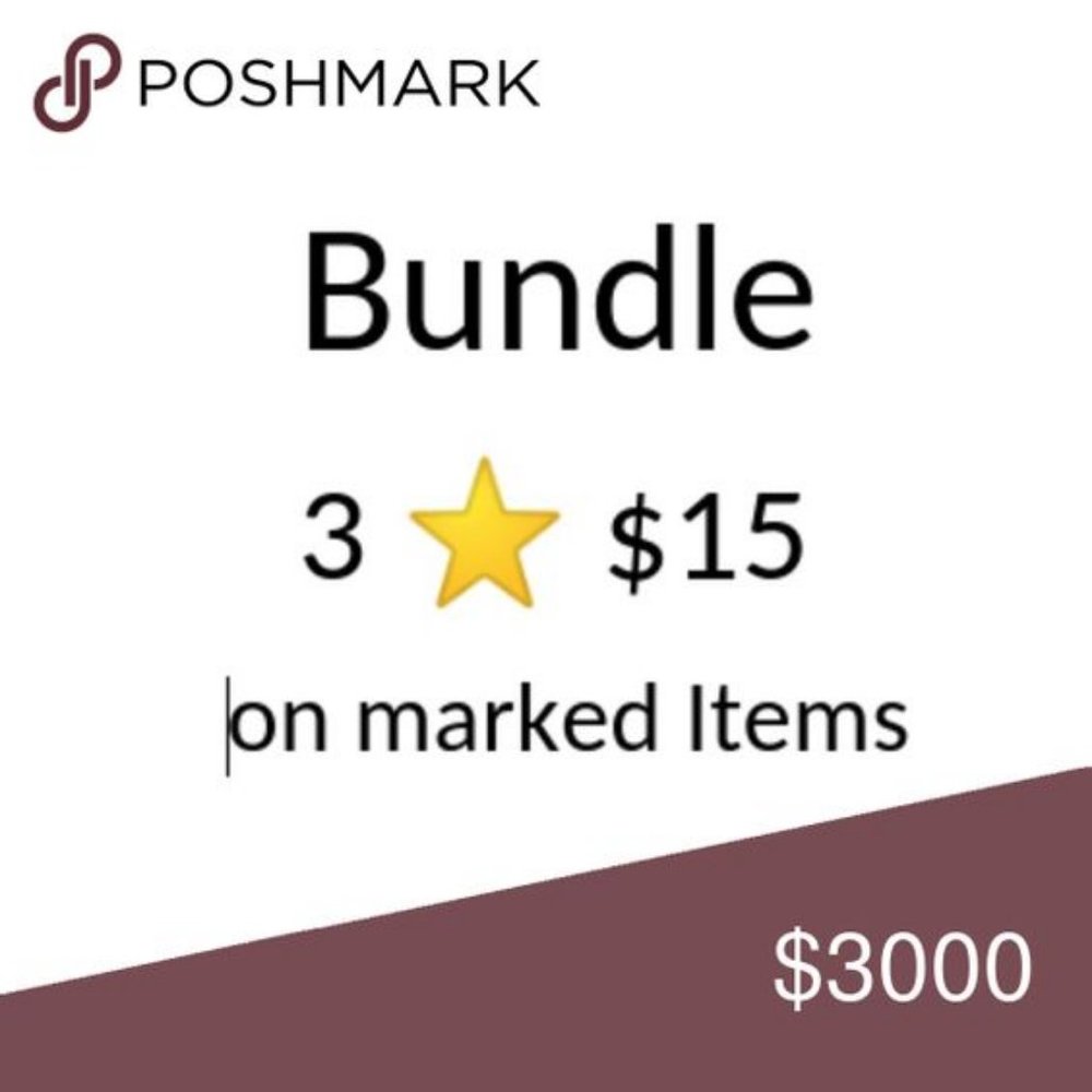 ⭐️⭐️⭐️⭐️ 3/$15 SALE! ⭐️⭐️⭐️⭐️